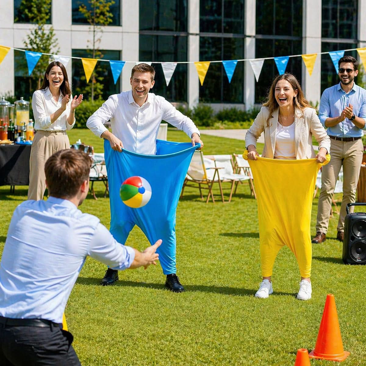 Catching Challenge Game Set for Family and Friends – Fun Relay Activity