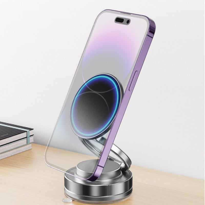 Magnetic Phone Stand with 360° Adjustable Design