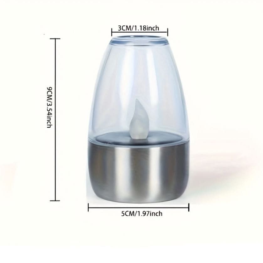 Rechargeable Flickering Lantern for Outdoor and Restaurant Lighting