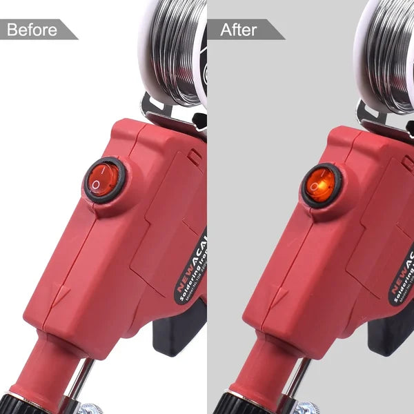 Versatile 60W Soldering Iron Set with Light for Electronics