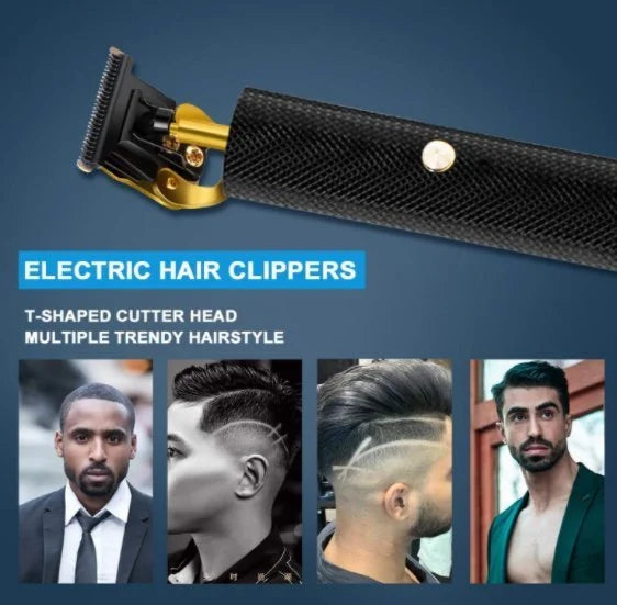 Wireless Hair Clipper with Zero Gap Trimming