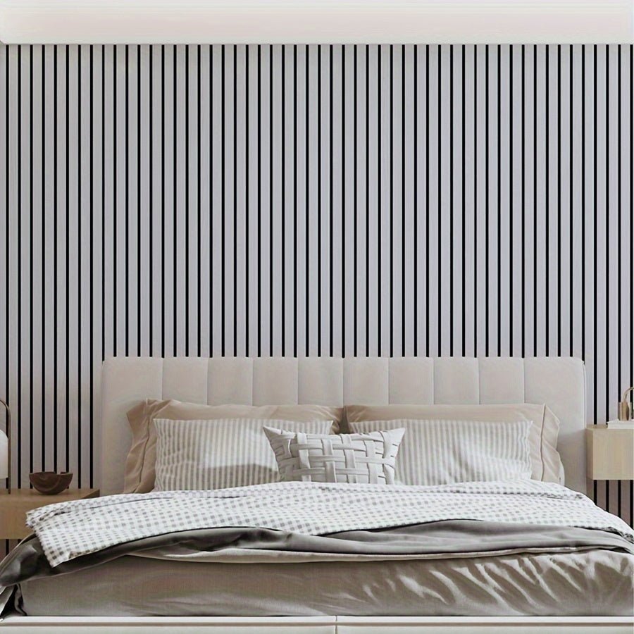 Self-Adhesive 3D PVC Wall Panels in Wood Look for Instant Home Makeover