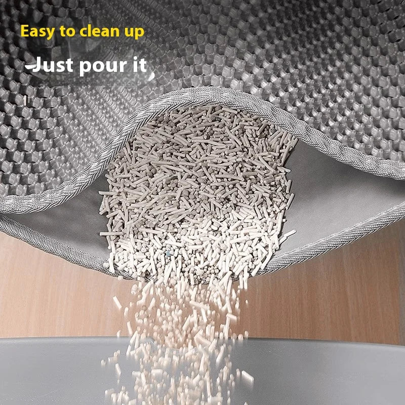 Cat Litter Mat - Double Layered EVA | Waterproof, Non-Slip & Washable