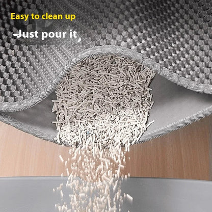 Cat Litter Mat - Double Layered EVA | Waterproof, Non-Slip & Washable