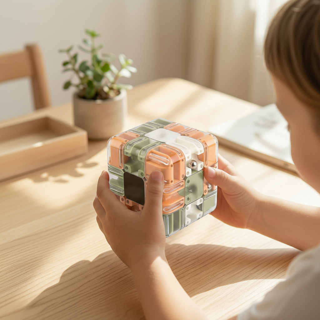 Multi-Layered 3D Puzzle Cube – Engage Your Mind with a Challenging Maze