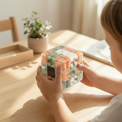 Multi-Layered 3D Puzzle Cube – Engage Your Mind with a Challenging Maze
