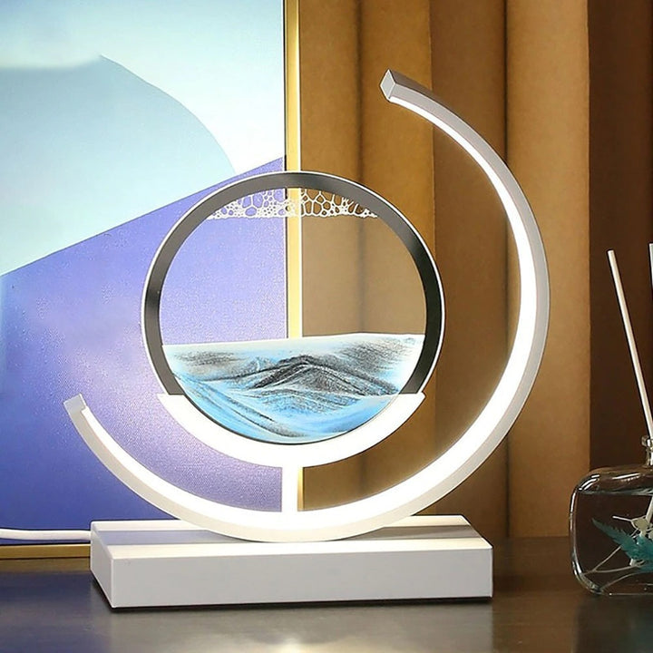 Abyss 3D Sand Shell Lamp for Table Decor
