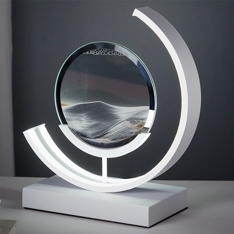 Abyss 3D Sand Shell Lamp for Table Decor