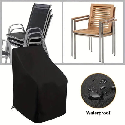 Outdoor Stackable Chair Cover | Waterproof & UV-Resistant | 210D Oxford
