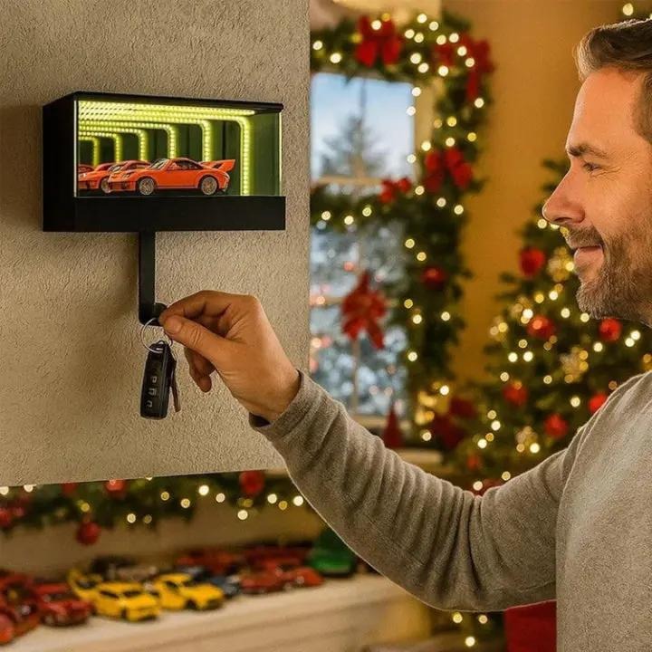 Illuminating LED Key Holder to Brighten Up Your Space