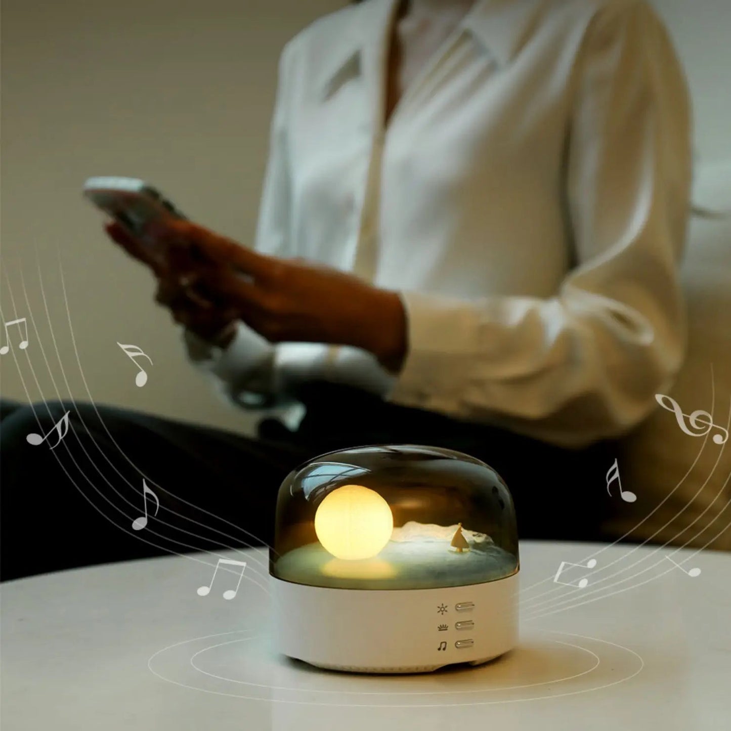 Create a Soothing Sanctuary with Light and Sound