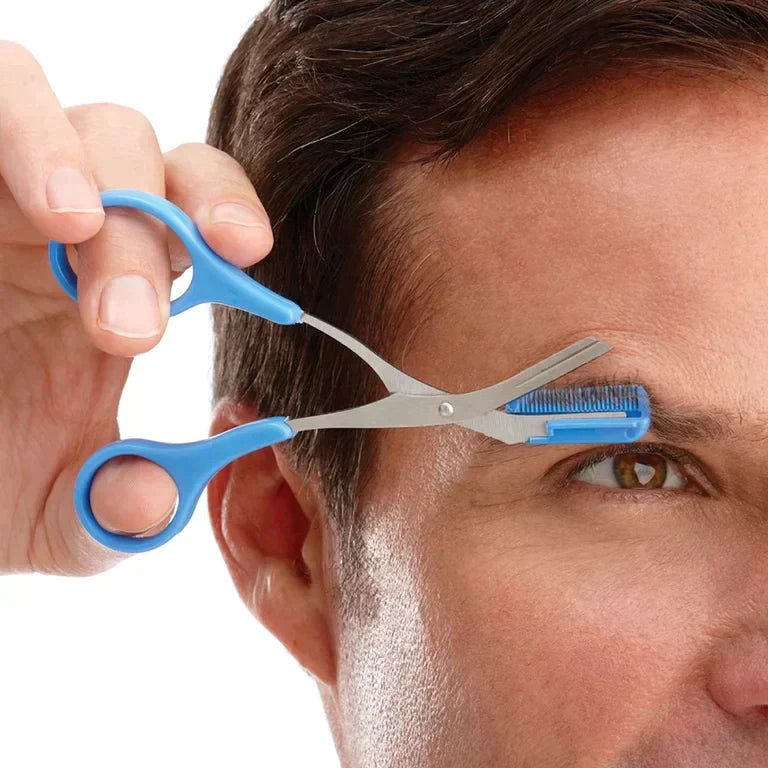 Precision Brow Trimming Scissors for Flawless Shaping