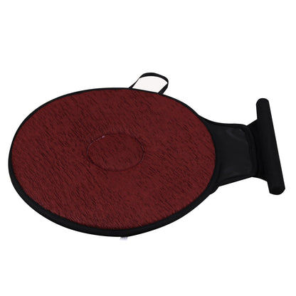 Rotating Seat Cushion with Lumbar Support - 360° Swivel