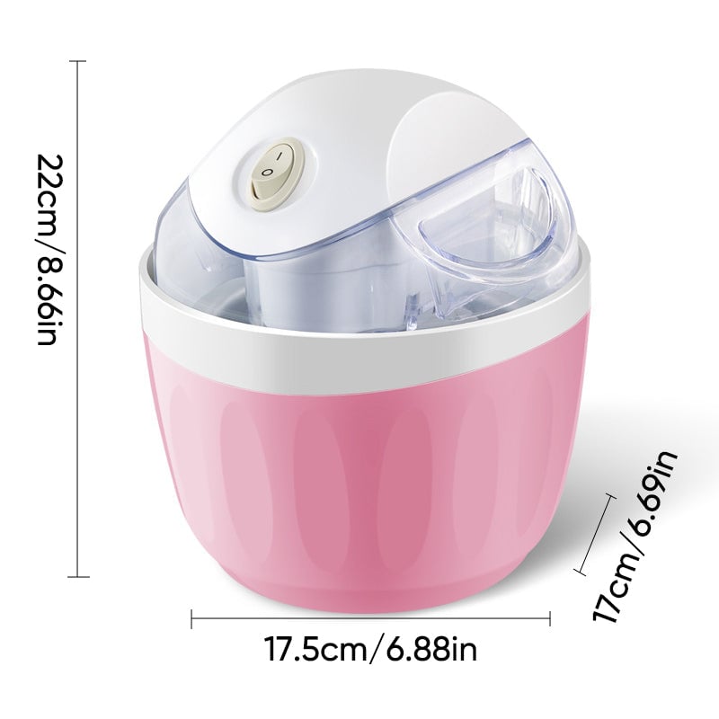 3-in-1 Dessert Maker for Ice Cream, Sorbet & Yogurt | 500 ml | CreamyDelight
