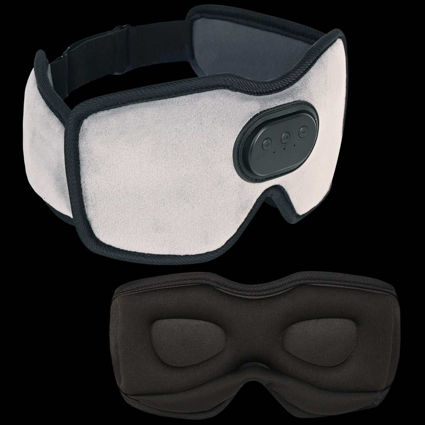 Bluetooth Eye Mask for Sleeping with Headphones | 3D Blackout Design, 10 Hours Playtime & Comfortable for Side Sleepers