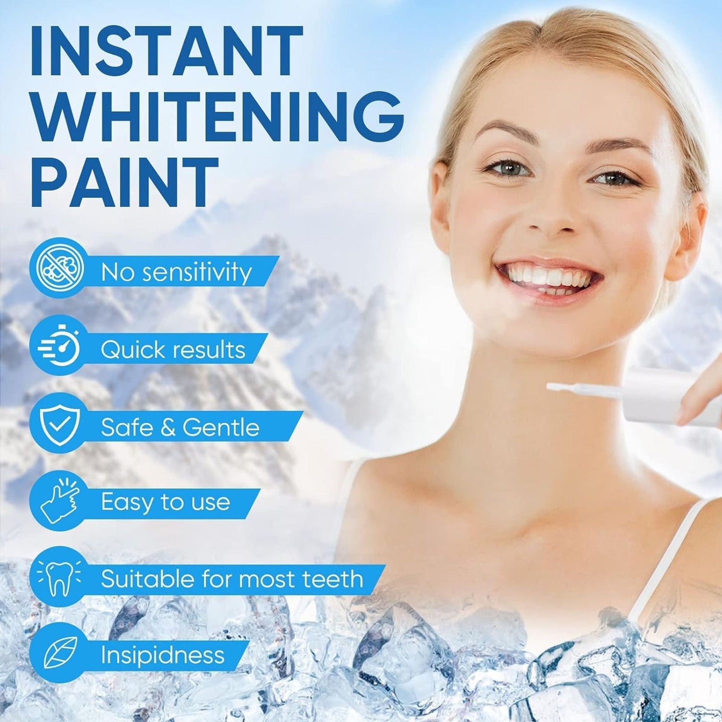 Instant Smile Brightening Serum for Sensitive Teeth