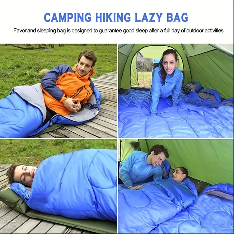 Compact Trekking Sleeping Bag for -5°C to 20°C Temperature Range