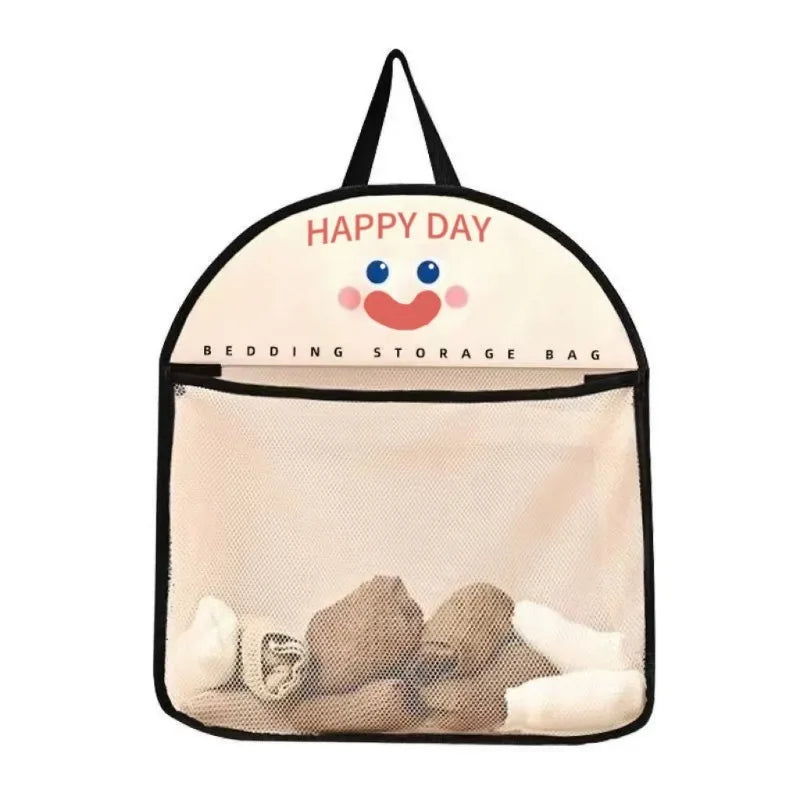 Hanging Wall Storage Bag | Mesh Organizer for Socks and Underwear | Door and Closet Mount