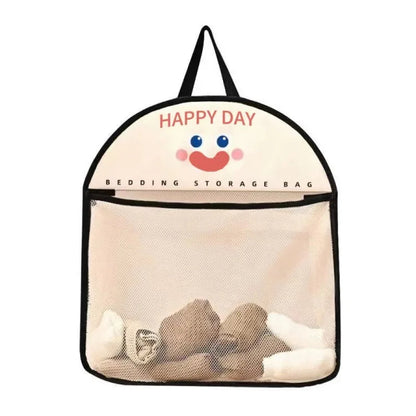 Hanging Wall Storage Bag | Mesh Organizer for Socks and Underwear | Door and Closet Mount