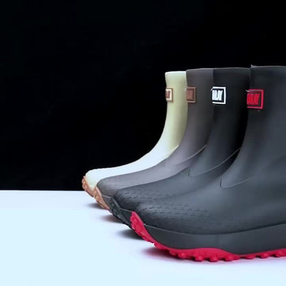 Waterproof Slip-On Rain Boots for Easy Wear