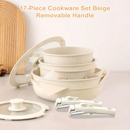 Ceramic Cookware Set for Tidy Contemporary Kitchens