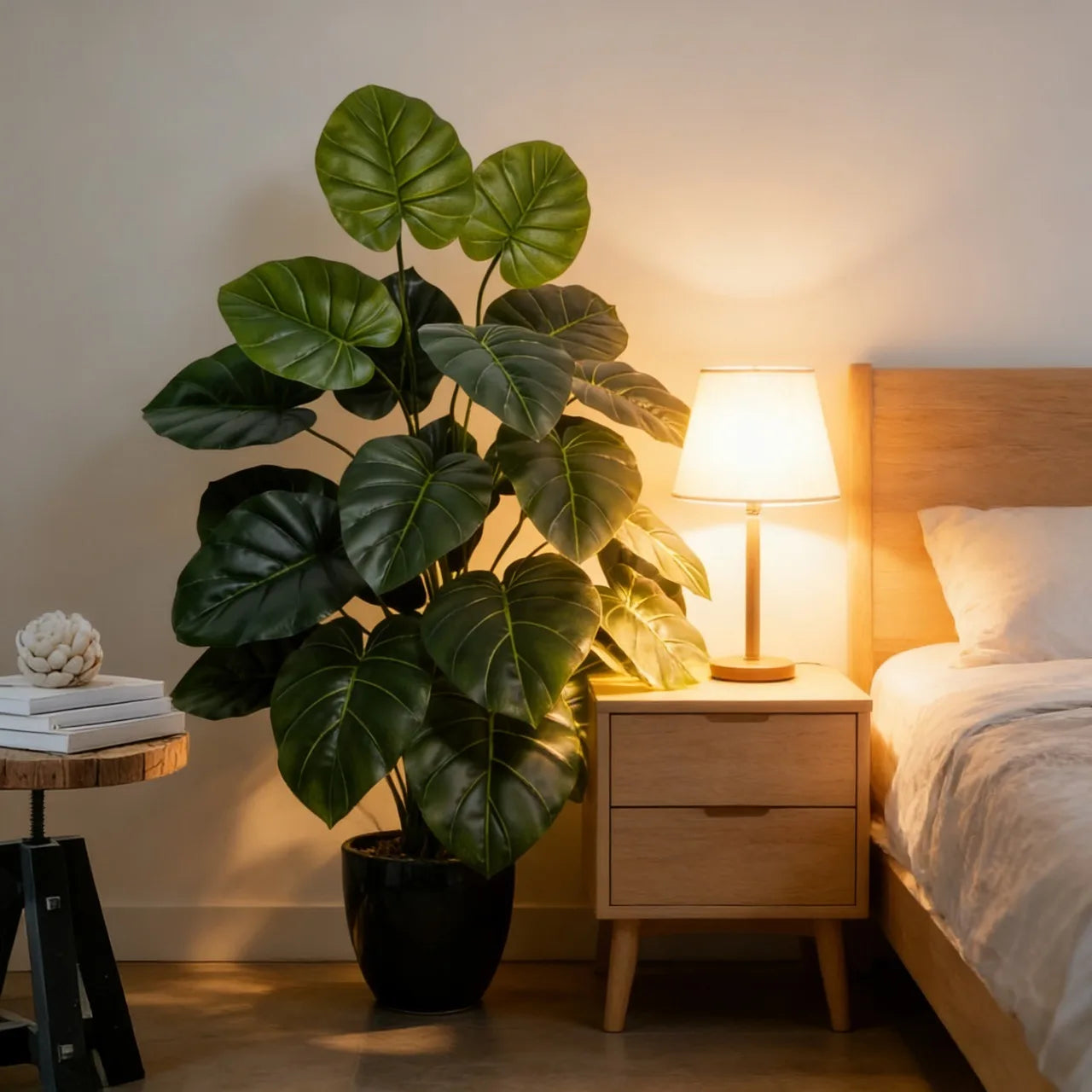Artificial Palm Tree | 12 / 18 / 24 Leaves | Realistic Decor for Indoor and Outdoor Use
