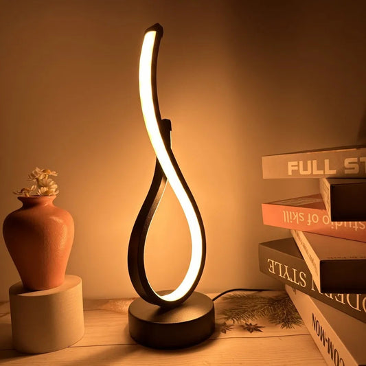 Adjustable Brightness LED Table Lamp | 3 Color Selections | Modern Style