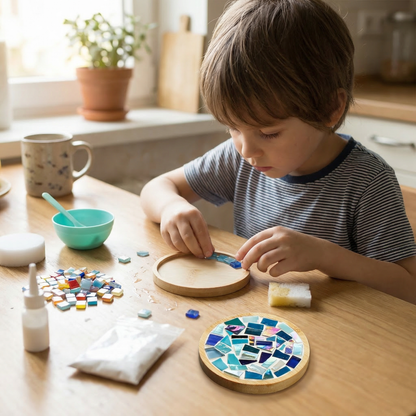 Create Lasting Connections with Fun DIY Mosaic Coasters