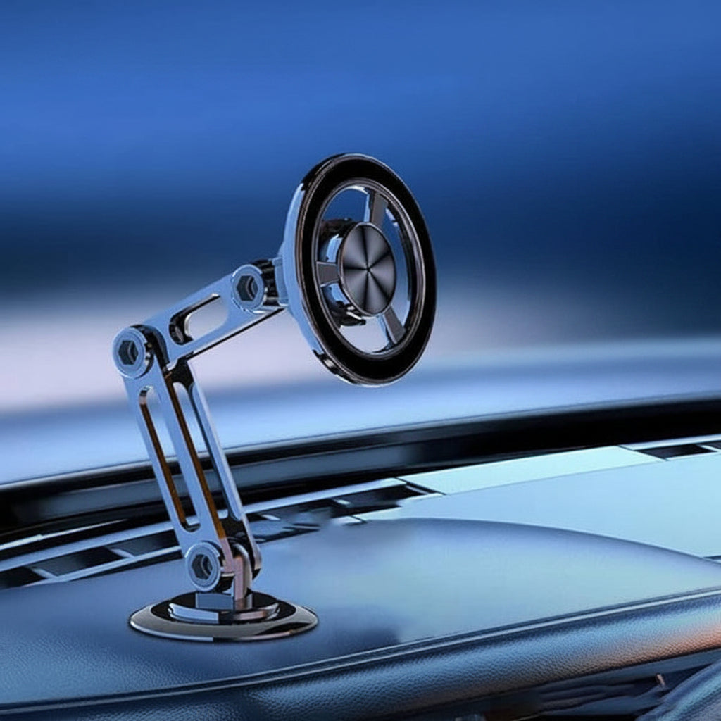 360° Rotating Magnetic Phone Mount for Cars | SecureGrip Compact Design