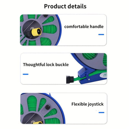 Durable Braided Hose with Water Gun and Connectors