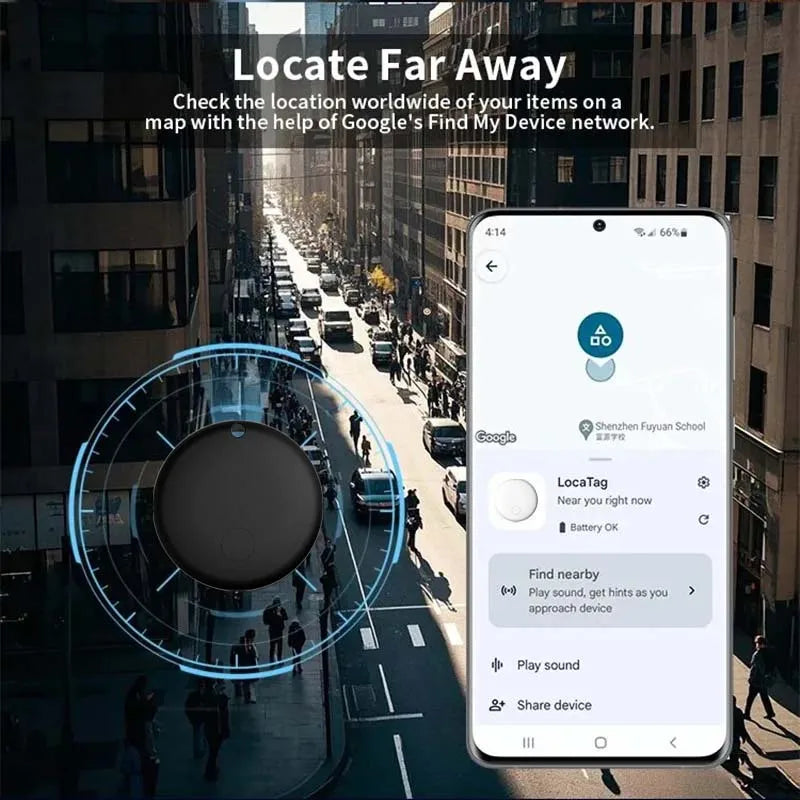 Smart Pet Collar Tracker for Dogs and Cats – Compatible with Android
