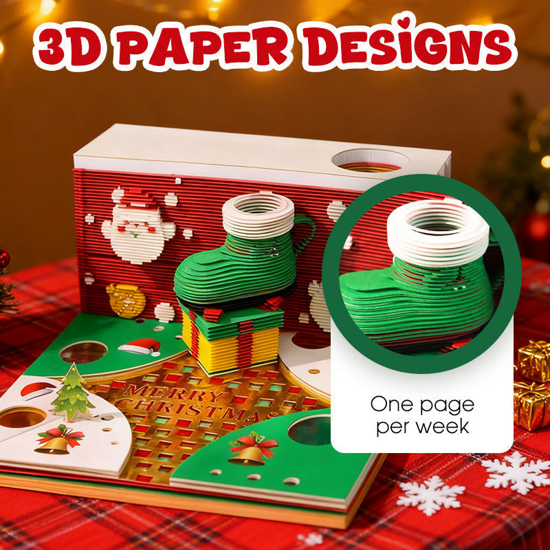 3D Holiday Planner – Transform Your Desk with Festive Fun