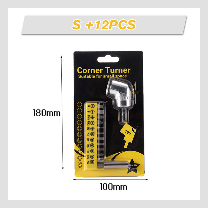 Precision Right Angle Drill Adapter for Tight Spaces