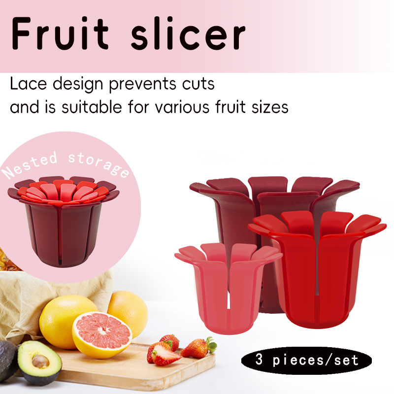 Evenly Sliced Fruit without Cuts – Safe Fruit Slicing Tool