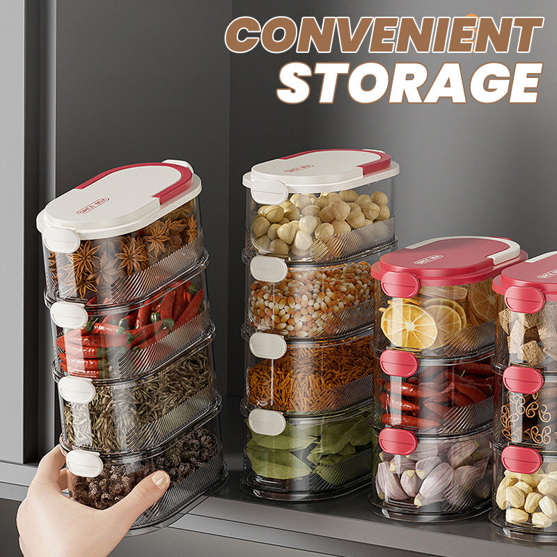 Spice Organizer for Fresh Aromas at the Touch of a Button