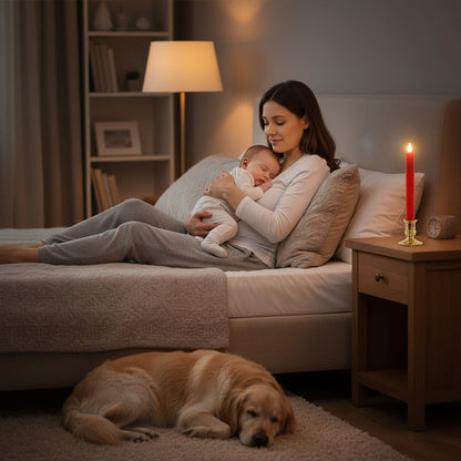 Remote-Controlled Safe Realistic Candlelight Atmosphere