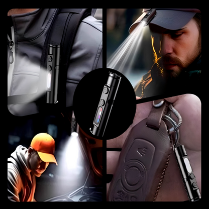 Hands-Free Flashlight with 9 Versatile Lighting Modes