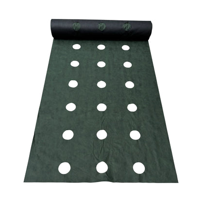 Weed Barrier Fabric - Perforated, Breathable Material for Vegetable Beds