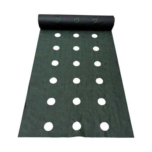 Weed Barrier Fabric - Perforated, Breathable Material for Vegetable Beds