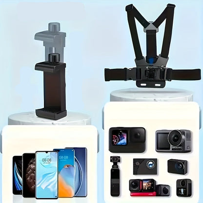 All-in-One Mounting Kit for Action Cameras & Smartphones