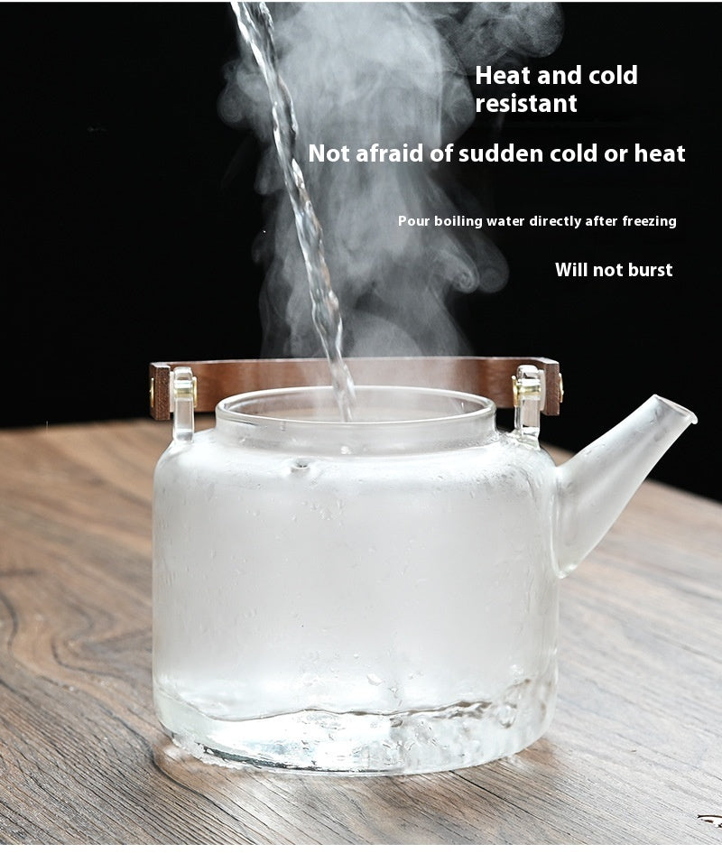 Heat Resistant Glass Teapot with Infuser