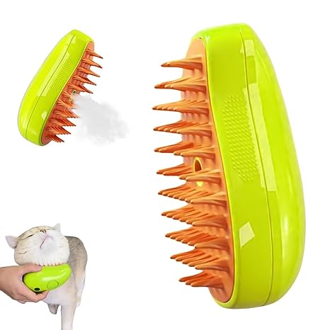 Ultimate 3-in-1 Cat Grooming Steam Brush