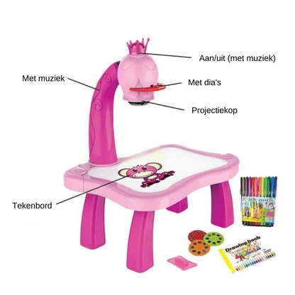 Children's Creative Drawing Projector Board for Artistic Expression