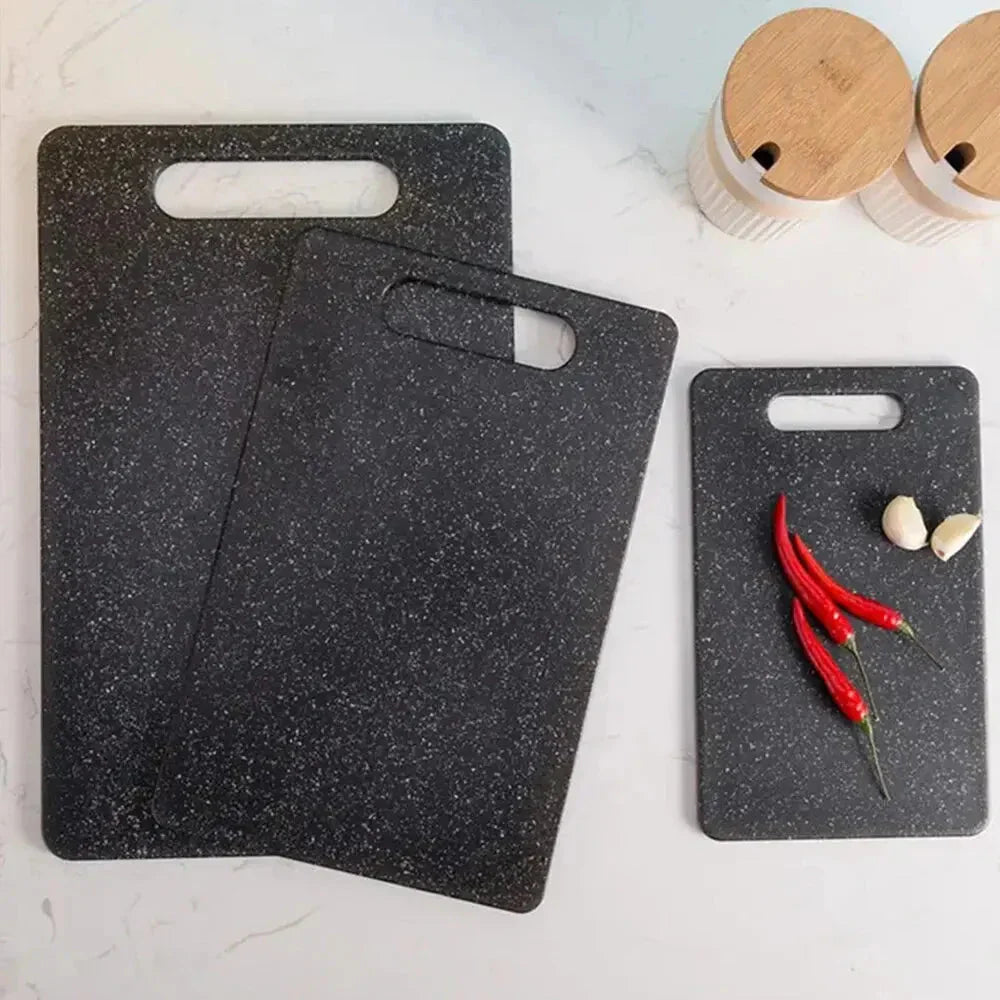 3-Piece Versatile Plastic Cutting Board Collection