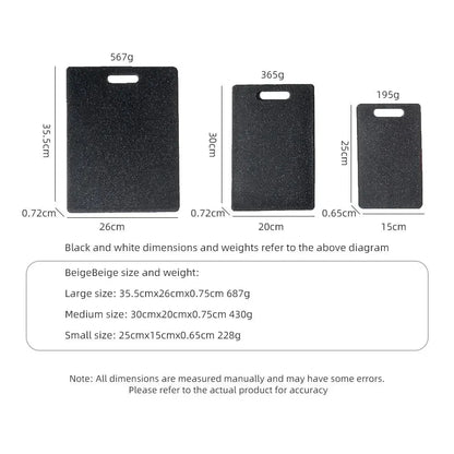 3-Piece Versatile Plastic Cutting Board Collection