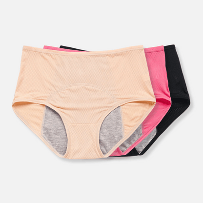 Leak-Proof Underwear with 100% Absorbency – Available in Multiple Colors