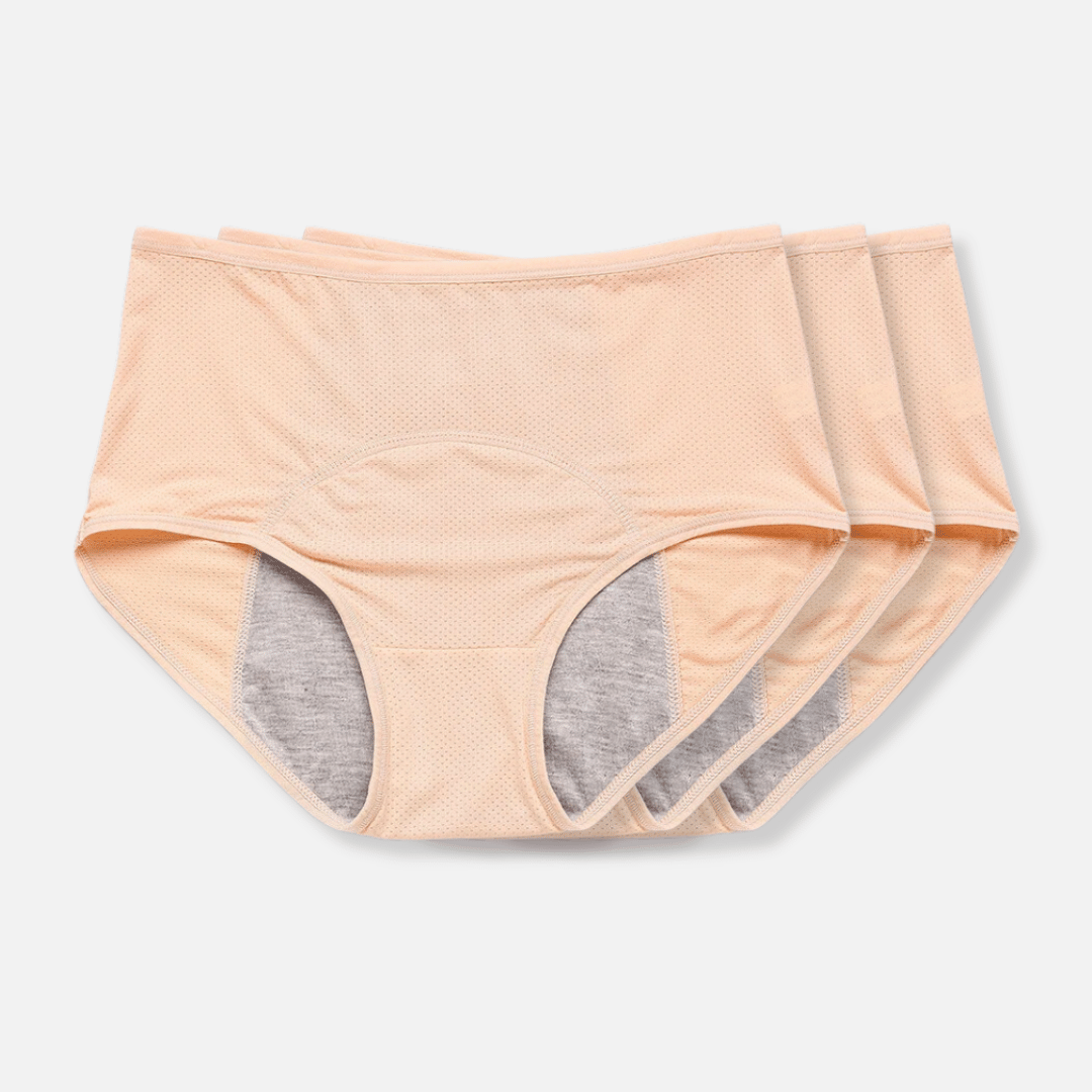 Leak-Proof Underwear with 100% Absorbency – Available in Multiple Colors