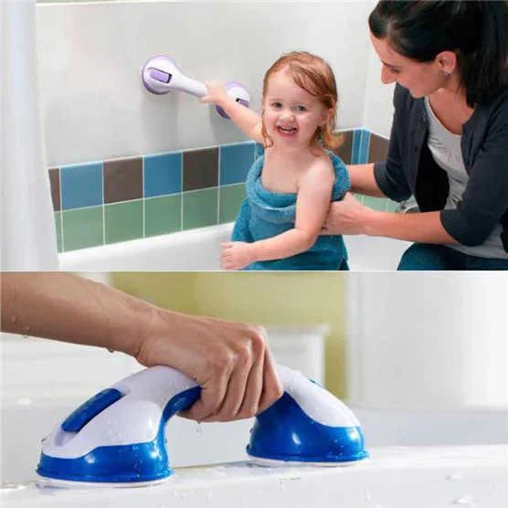 Non-Slip Suction Cup Handle for Bathroom Support - Strong Grip