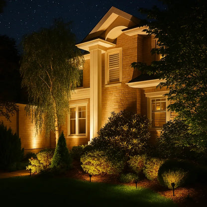 Energy-saving Solar Garden Spotlight for Outdoor Use