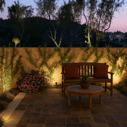 Energy-saving Solar Garden Spotlight for Outdoor Use